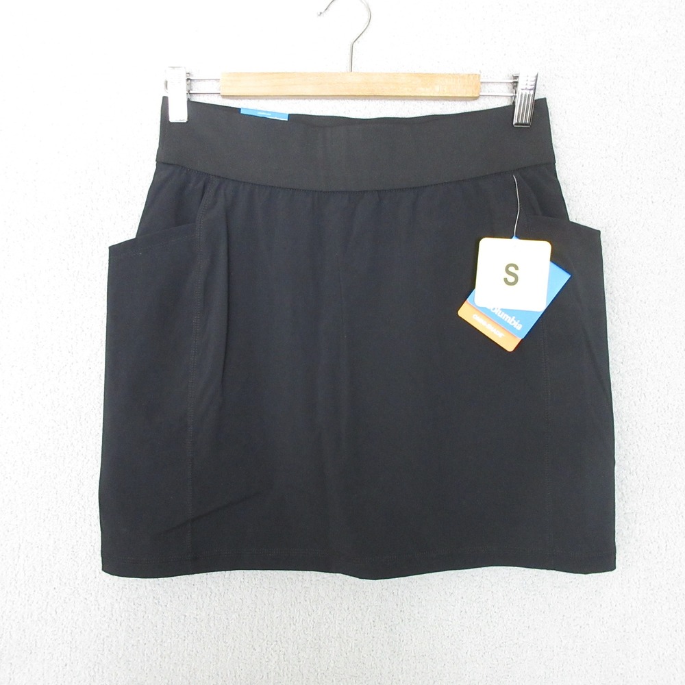 Columbia Skort Women S Black Omni-Shield Omni-Shade Hiking Active XL1603
